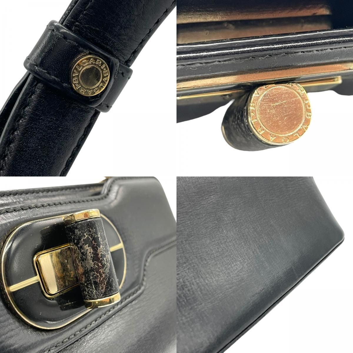 BVLGARI ブルガリ ショルダーバッグ イザベラロッセリーニ ブラック  