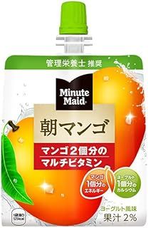 コカコーラ ミニッツメイド 朝マンゴ 180gパウチ×24本入× 2ケース