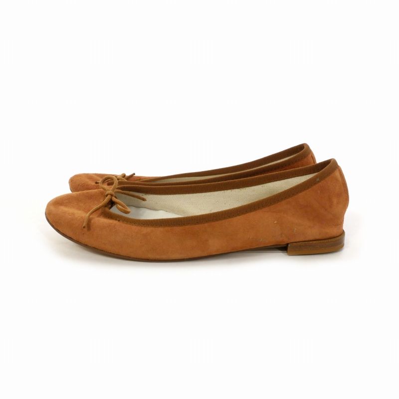 Repetto バレエシューズ ブラウン スエード 36