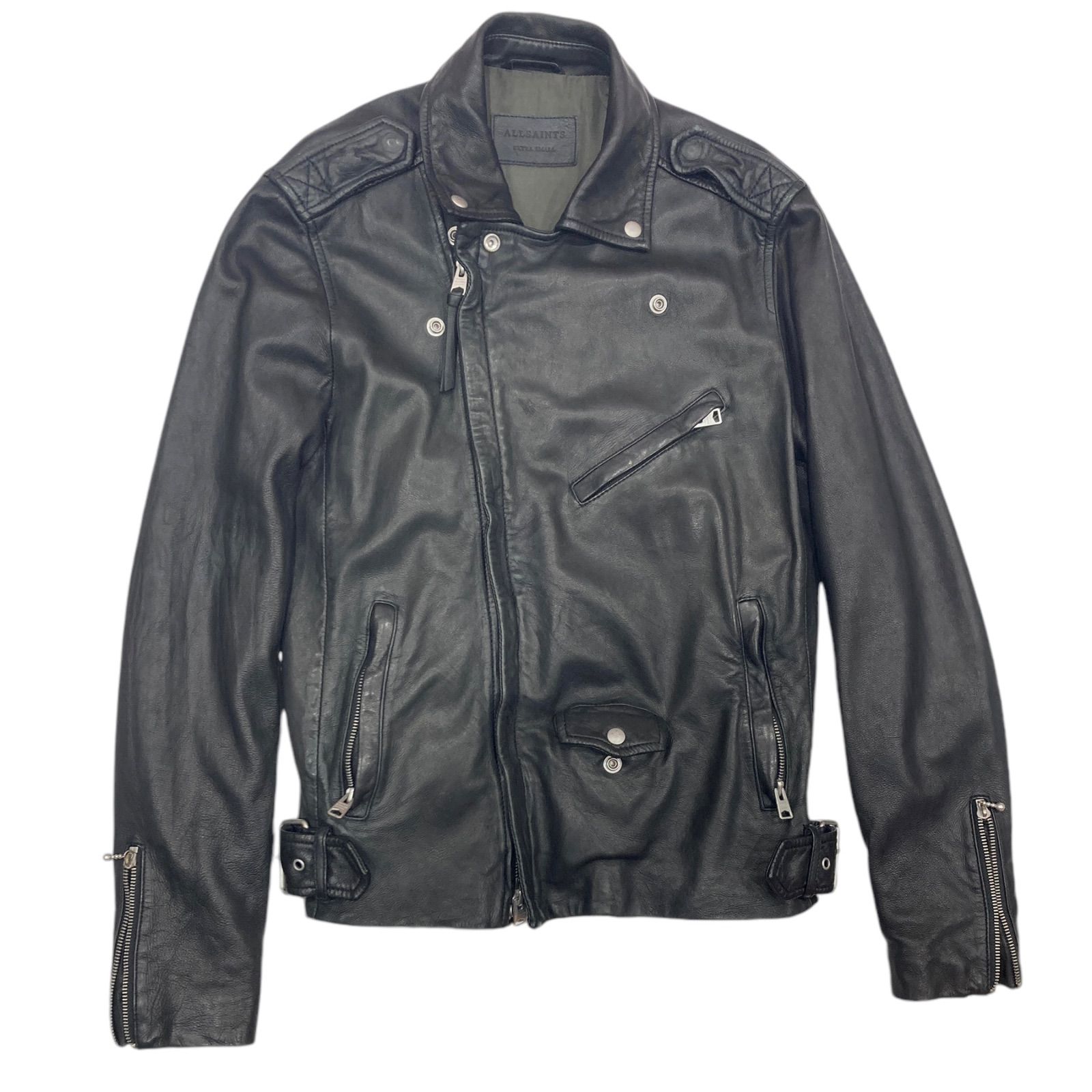 オールセインツ ALLSAINTS ライダースジャケット ダブル メンズS相当