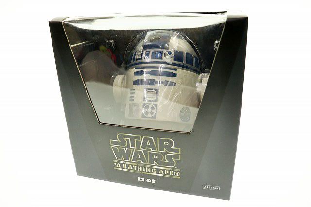 アベイシングエイプ A BATHING APE 16AW MEDICOM TOY VCD R2-D2 STAR WARS 2016 BABY MILO Disney メディコムトイ スターウォーズ コラボ アールツー ディーツー ベイビーマイロ フィギュア 【