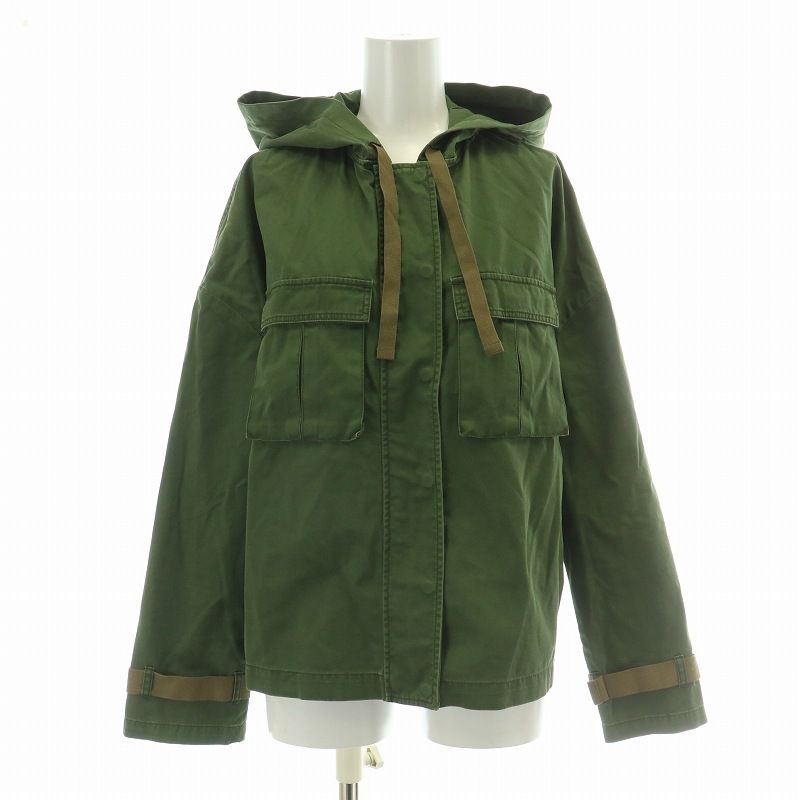 セオリー Theory WASHED TWILL CROPPED ANORAK WW ウォッシュド