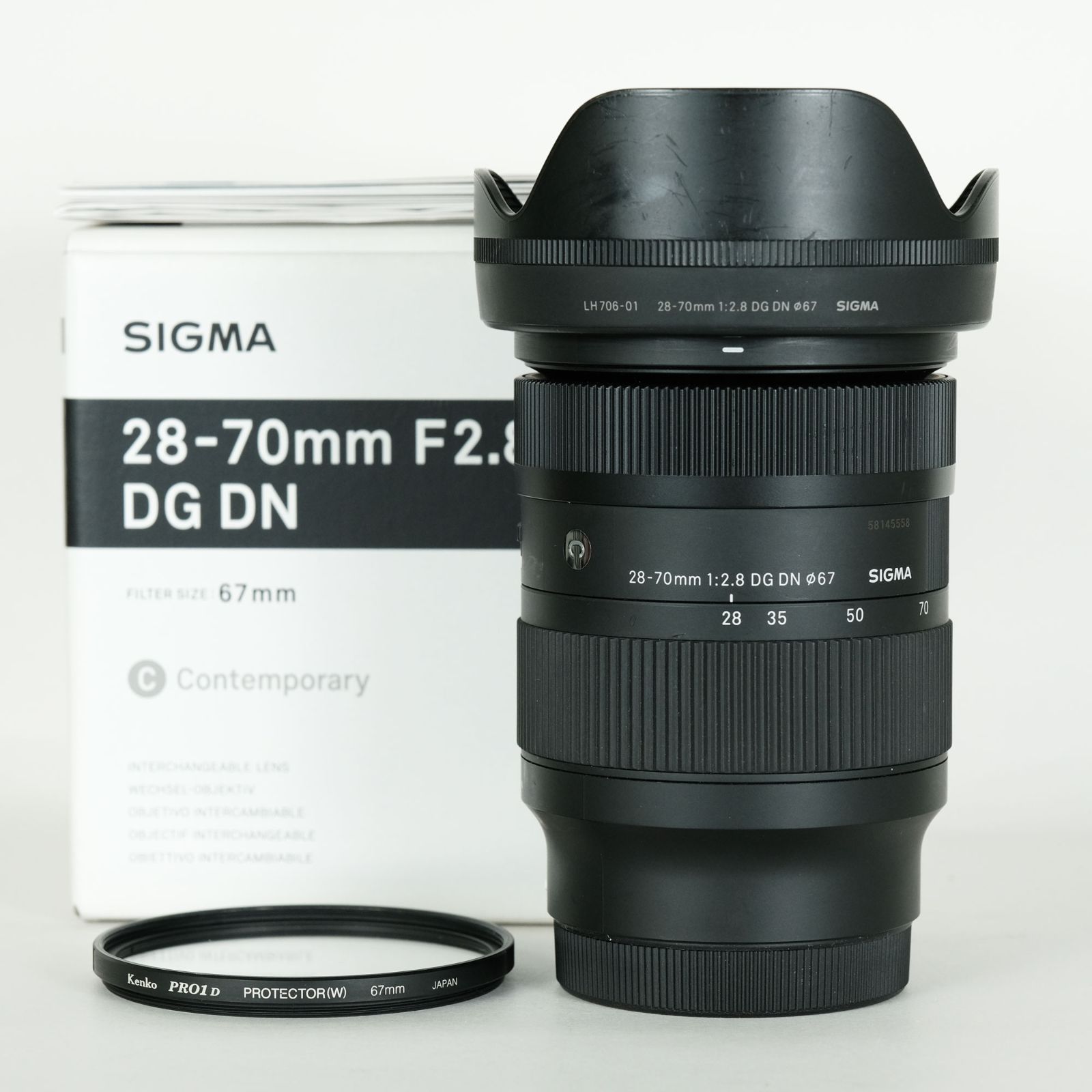 【美品】SIGMA 28-70mm F2.8 DG DN+フィルター3種セット Amazon.co.jp: シグマ SIGMA 28-70mm F2.8 DG DN（C）ソニーE