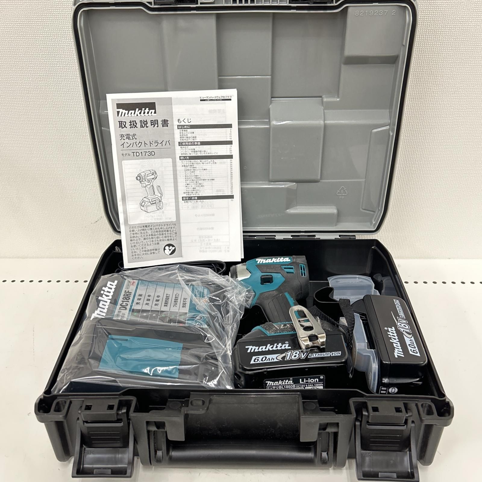 MAKITA マキタ インパクトドライバ コードレス式 18V TD173DRGX