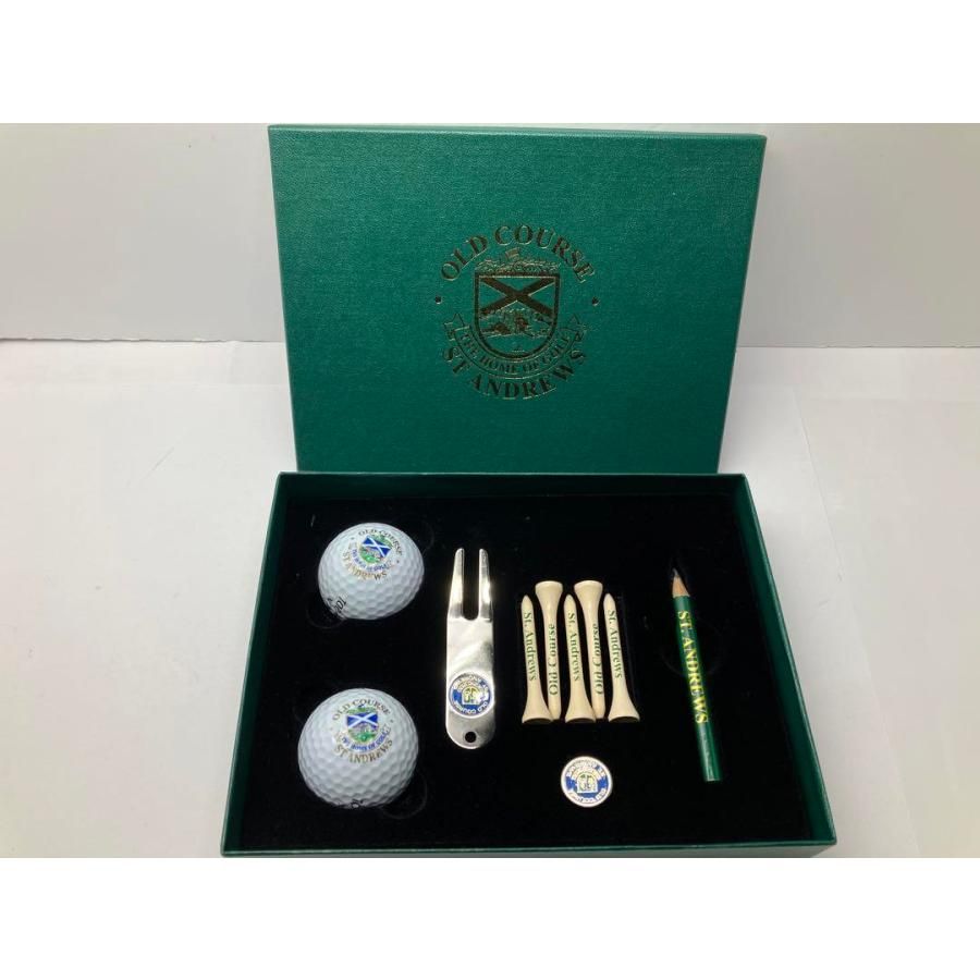 セントアンドリュース　オールドコース　タイカントリー　ゴルフマーカー　セット オールドコースセントアンドリュース ゴルフボール ティー マーカー