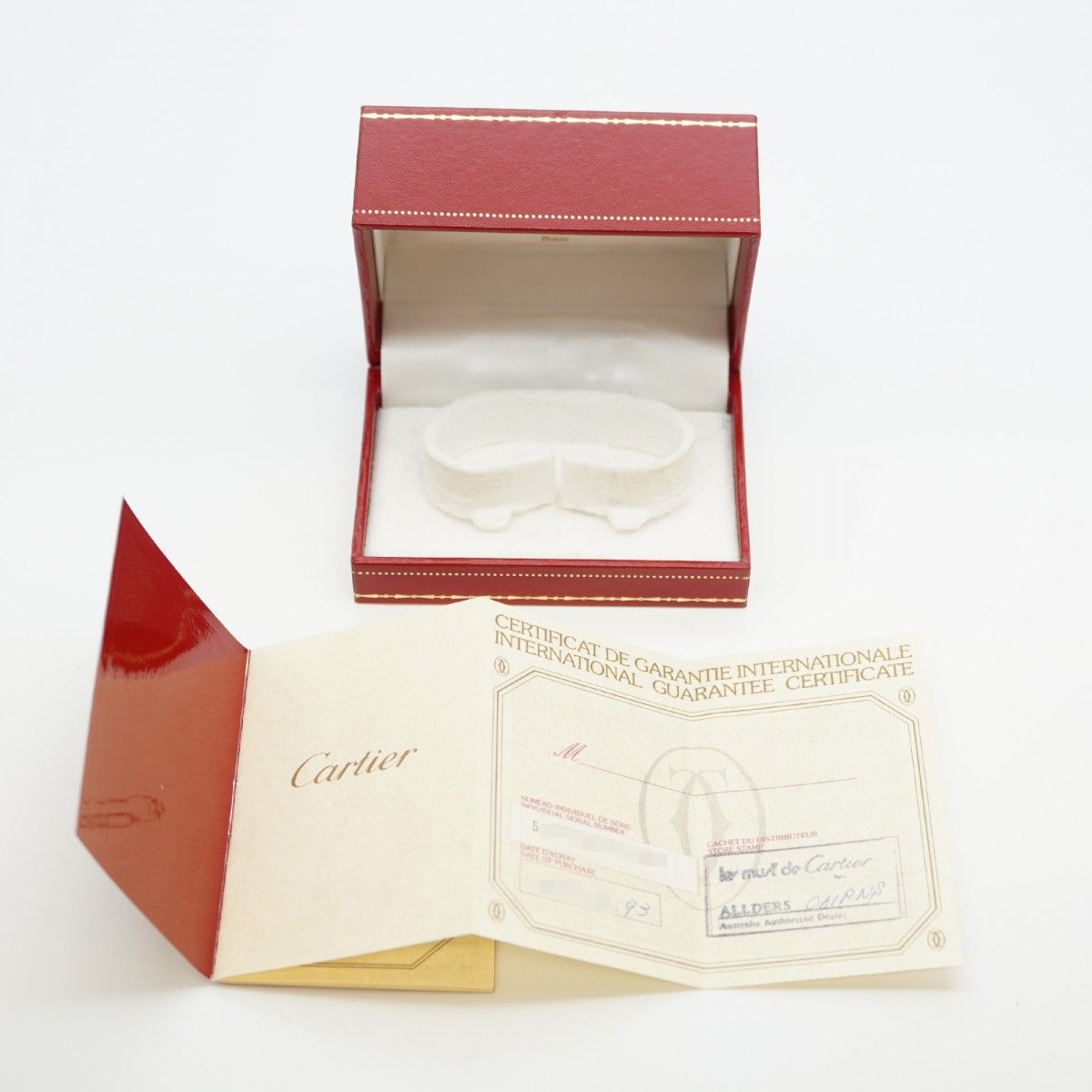 5wwh0416】カルティエ タンクフランセーズ W1004054 白文字盤【中古  