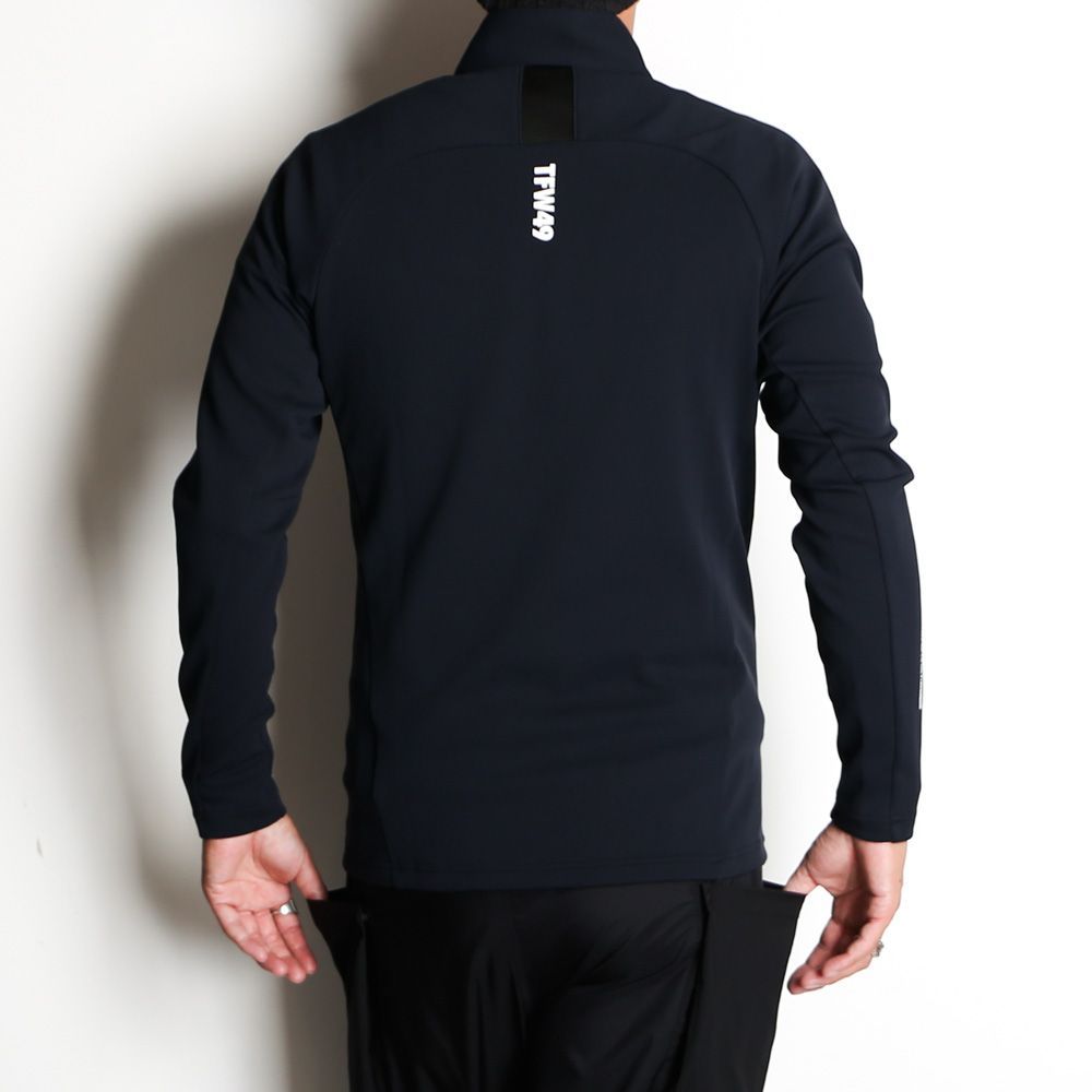 サイズ：L TFW49 ティーエフダブリューフォーティーナイン T102320008 長袖ハーフジップTシャツ  ベージュ系 [240101373206] ゴルフウェア メンズ ストスト サイズ：L TFW49 ティーエフダブリューフォーティーナイン