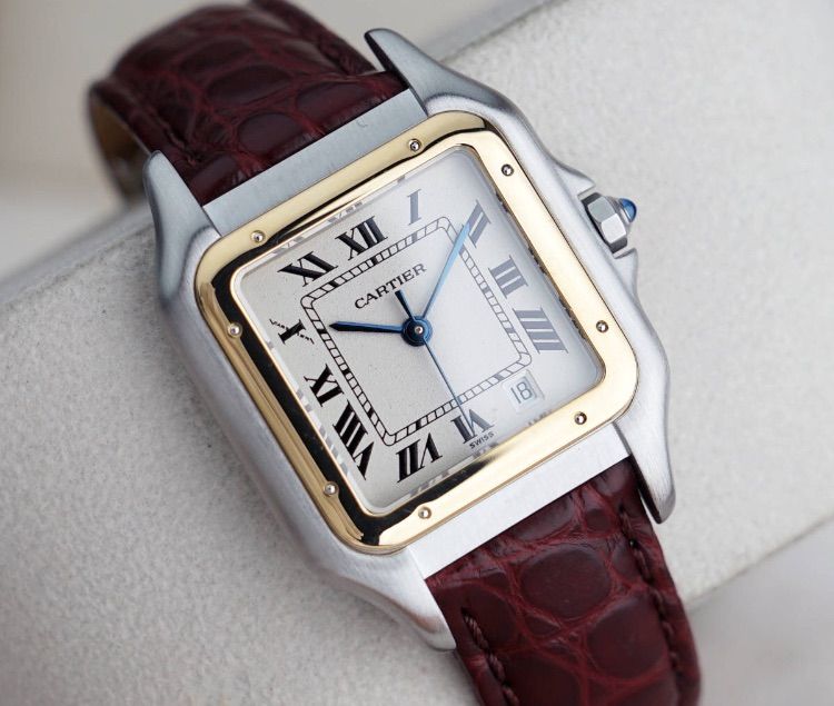 美品 カルティエ パンテール スクエア コンビ MM Cartier - メルカリ