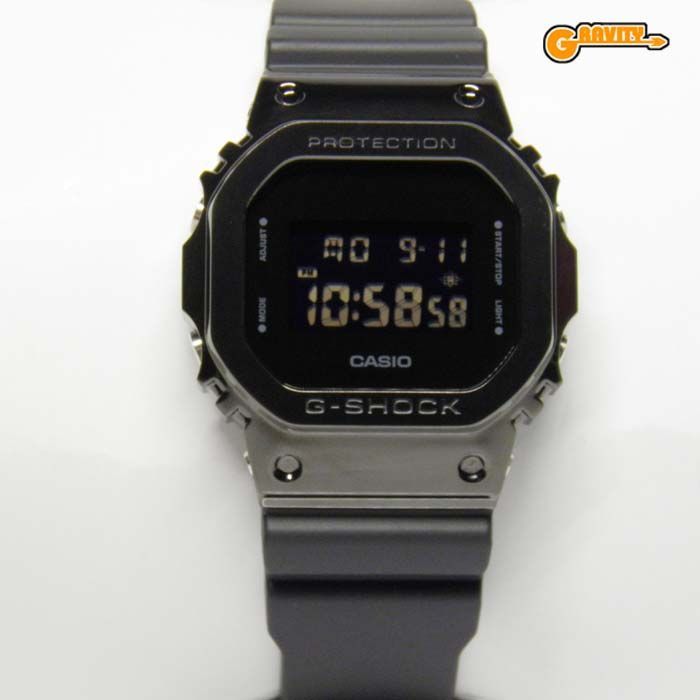 CASIO(カシオ)G-SHOCK(ジーショック) GM-5600B-1JF ブラックメタル 