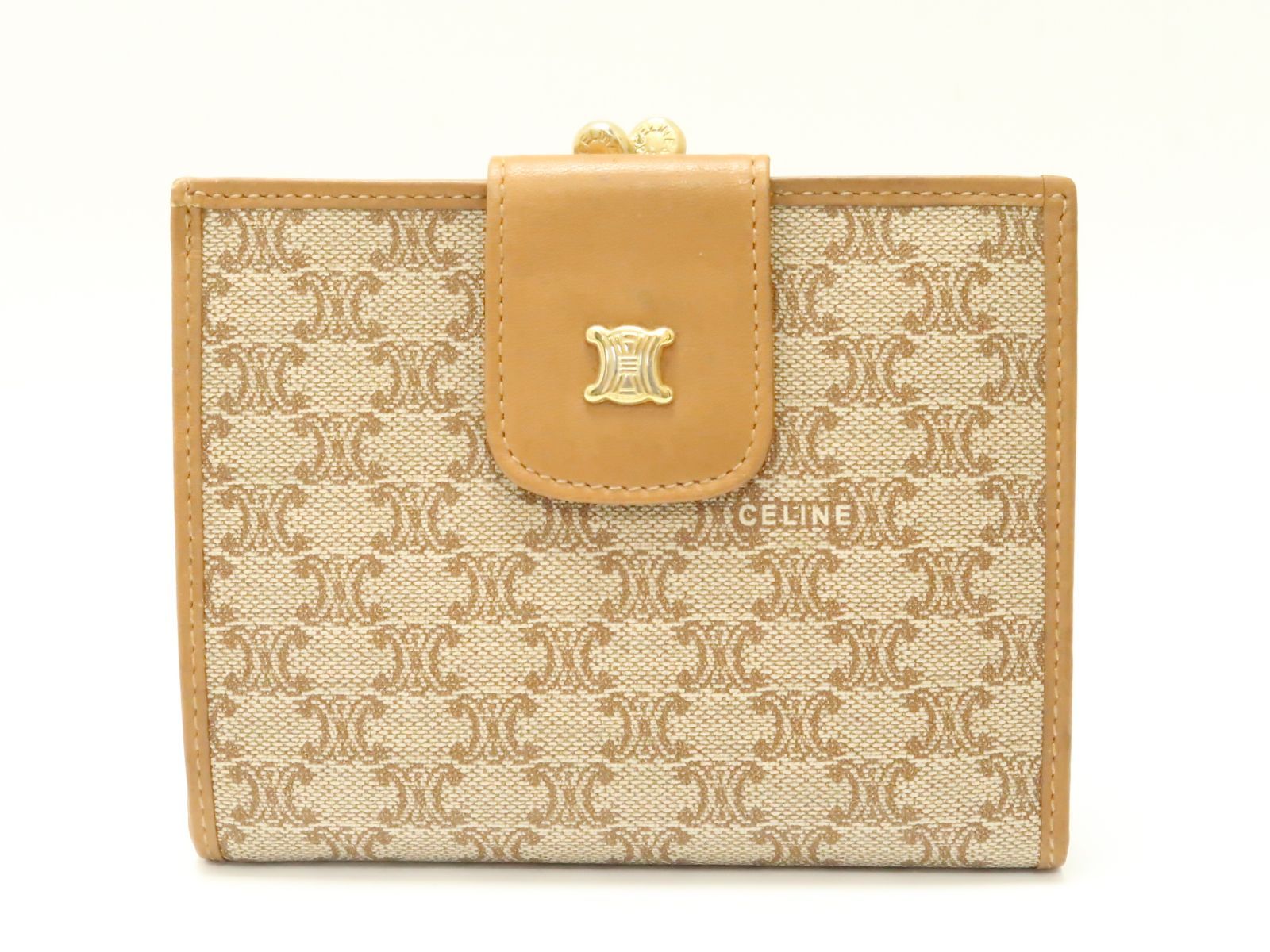 セリーヌ マカダム柄 がま口財布 CELINE 18706201 - メルカリ