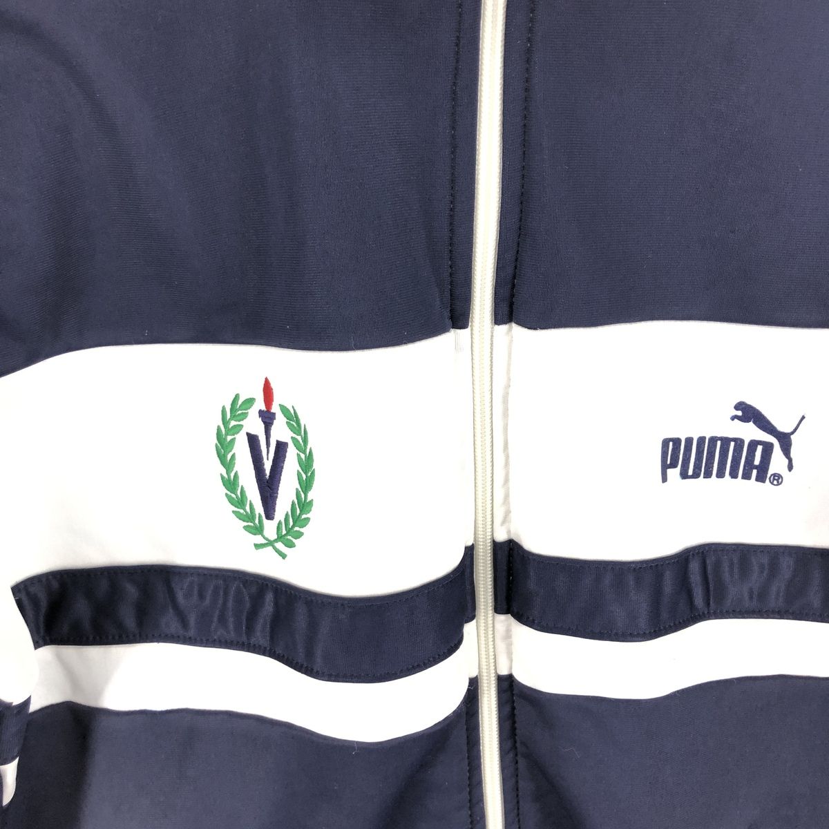 PUMA - 古着 90年代 プーマ PUMA 襟付き ジャージ トラック