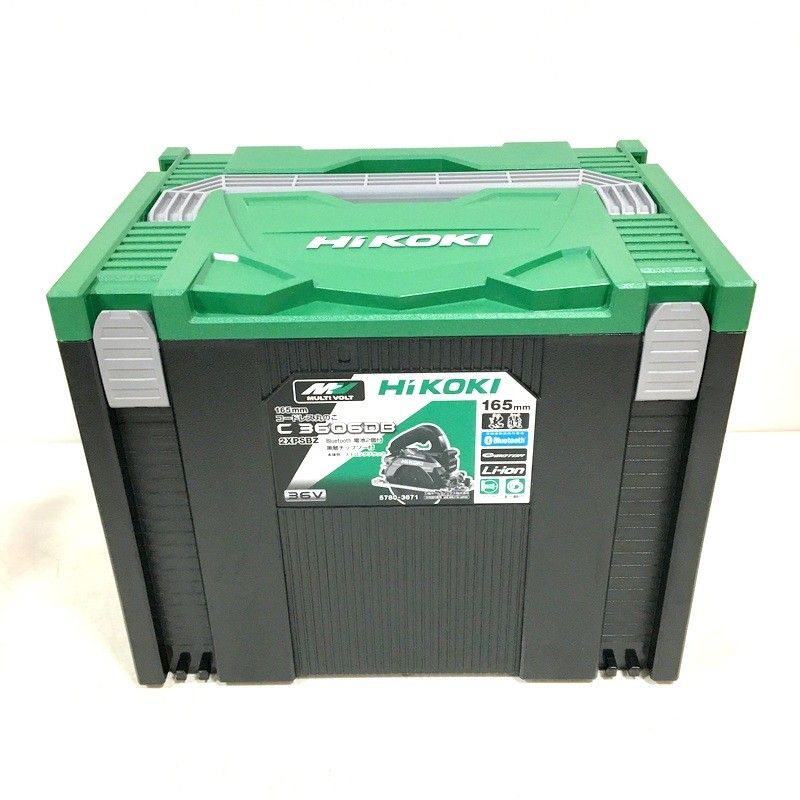 HiKOKI 165mm コードレス丸のこ C3606DB 2XPSBZ ストロングブラック 36V マルチボルト 充電式 マルノコ ハイコーキ△ DW3103