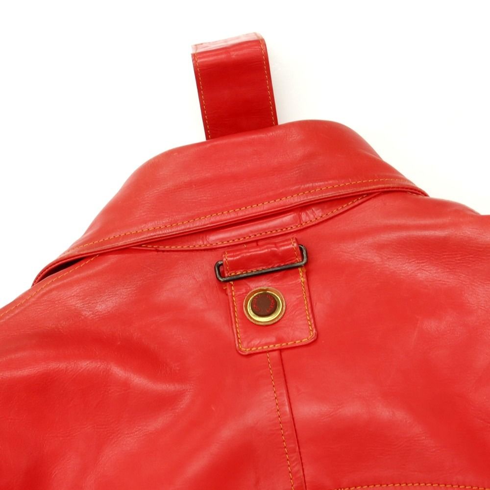 レザーブルゾン