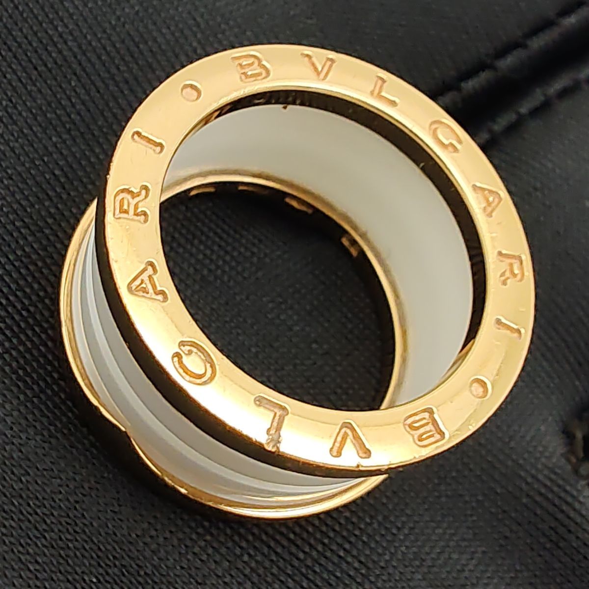 BVLGARI ビーゼロワンリング 53(13号) K18ホワイトゴールド BVLGARI