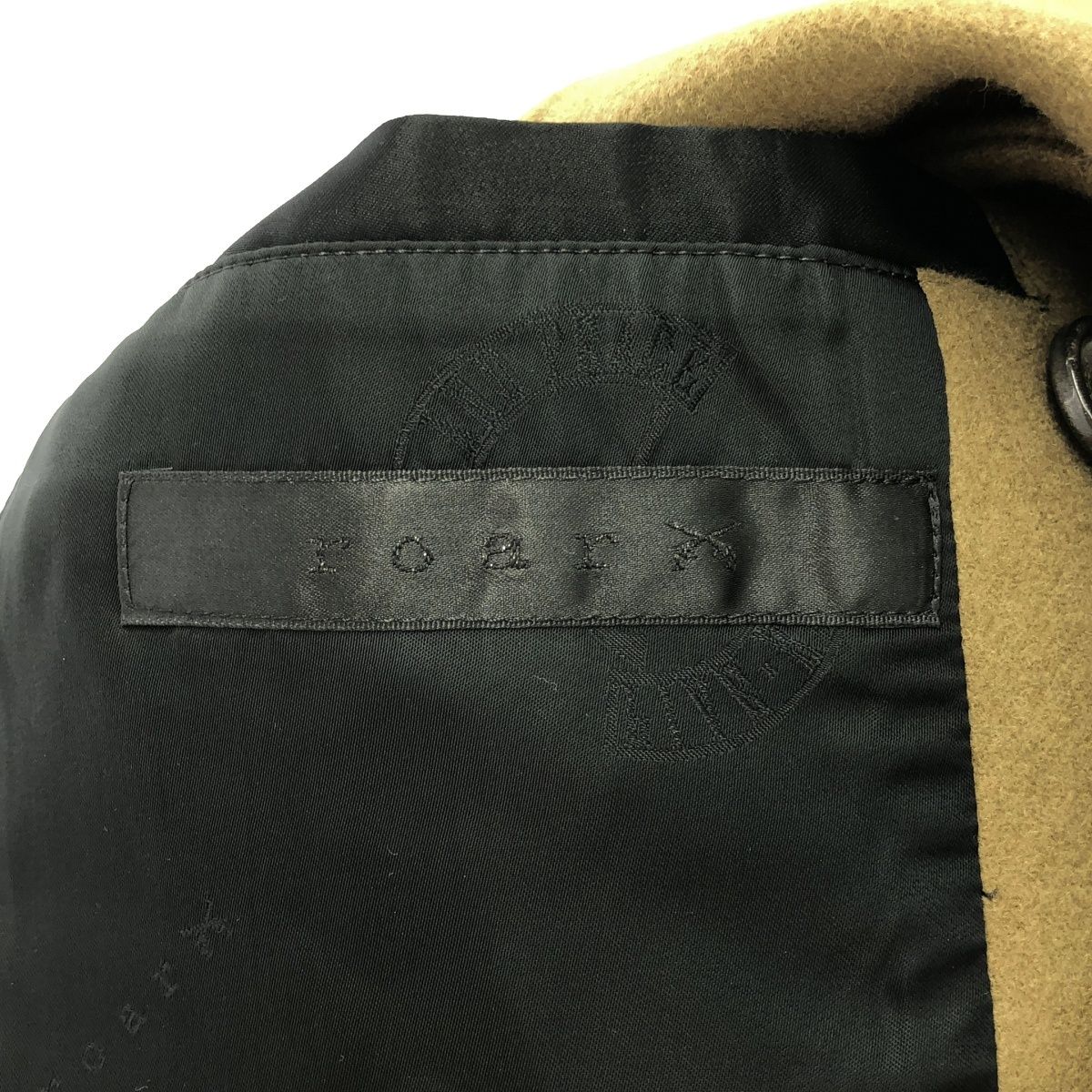 roar ロアー 12AW コンチョボタンウールメルトンPコート 12FRC-06R0 