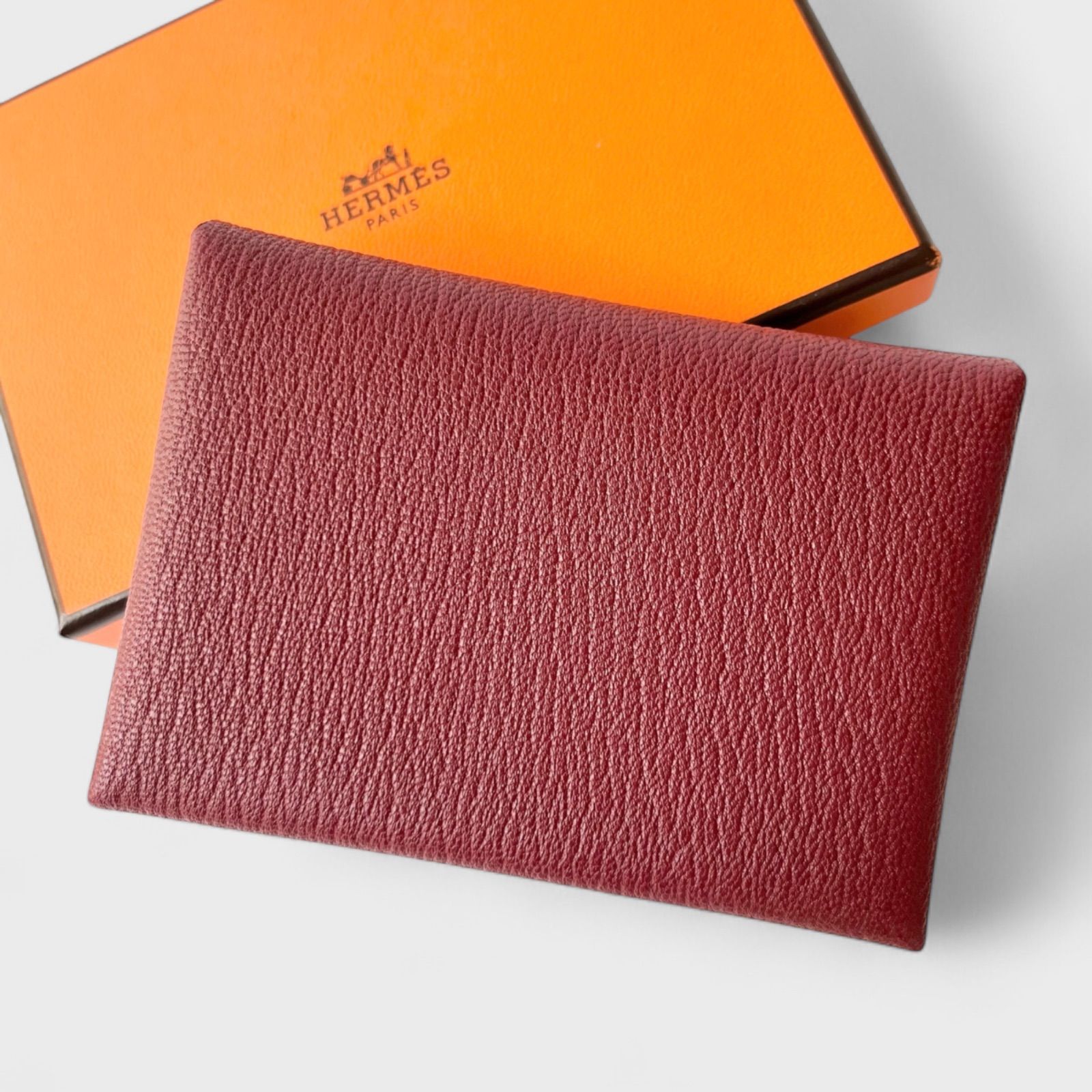 HERMES カルヴィデゥオ　ルージュアッシュ エルメス カルヴィデュオ ルージュアッシュ HERMES - エルメス