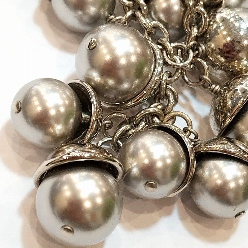 クリスチャンディオール(Christian Dior) シルバーメッキ チャーム付き  