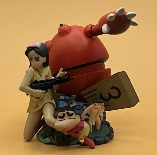 クレヨンしんちゃん 嵐を呼ぶカプセルフィギュア 雲黒斎の野望