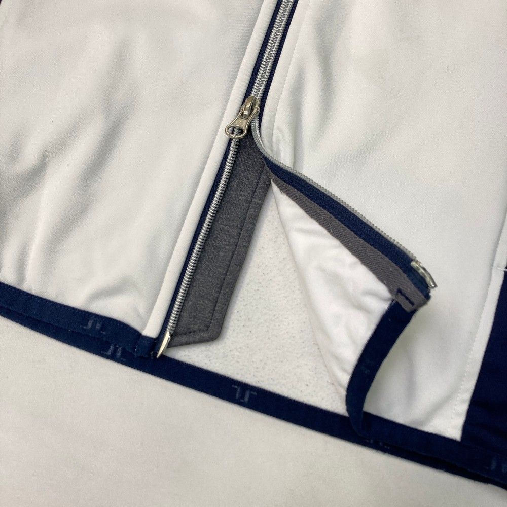 サイズ：M J.LINDEBERG ジェイリンドバーグ 裏フリース 長袖ジップ