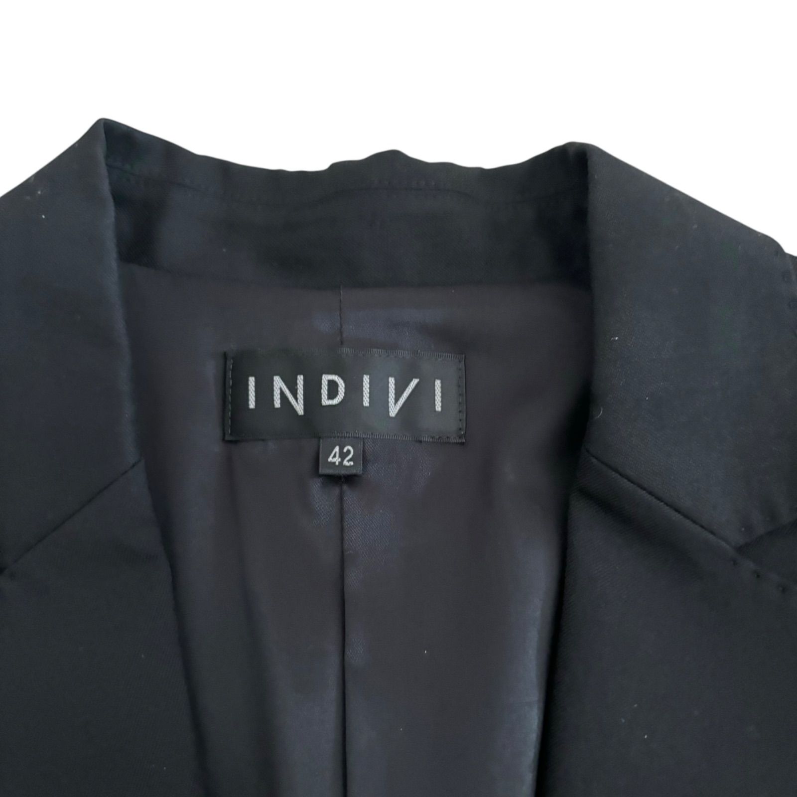Z1354 INDIVI インディヴィ スーツ上下 ジャケット パンツ Z1354 INDIVI インディヴィ スーツ上下 ジャケット パンツ