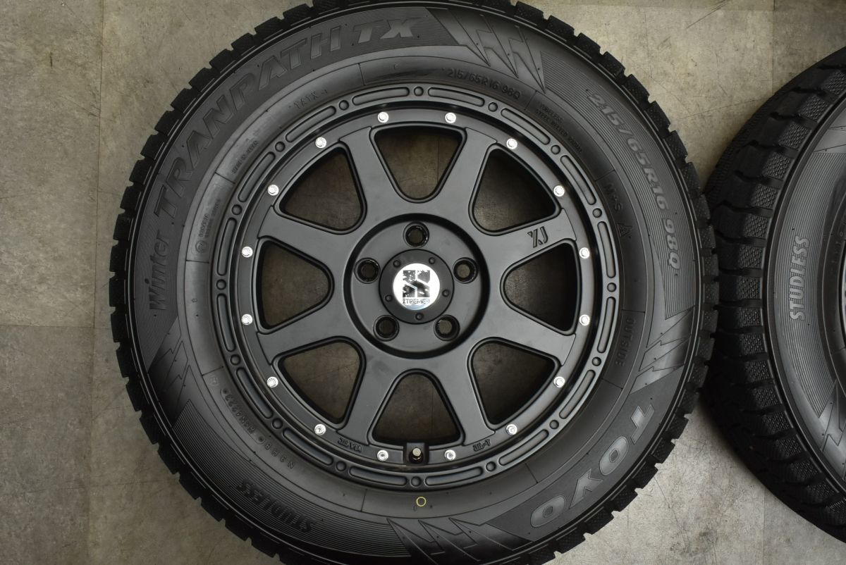 バリ溝 美品】エクストリーム J 16in 7J +35 PCD114.3 トーヨー