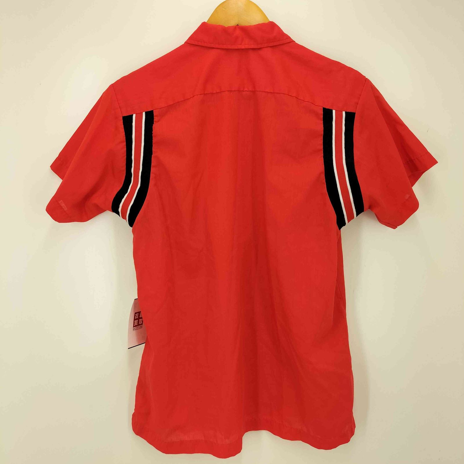 ヒルトン HILTON 70-80s 青タグ 襟芯フロント刺繍ボーリング