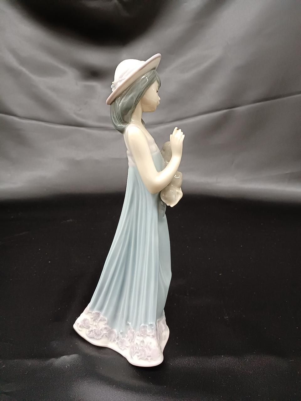 動作済 LLADRO 少女エリザベス 5645 LLADRO Girl Elizabeth 5645