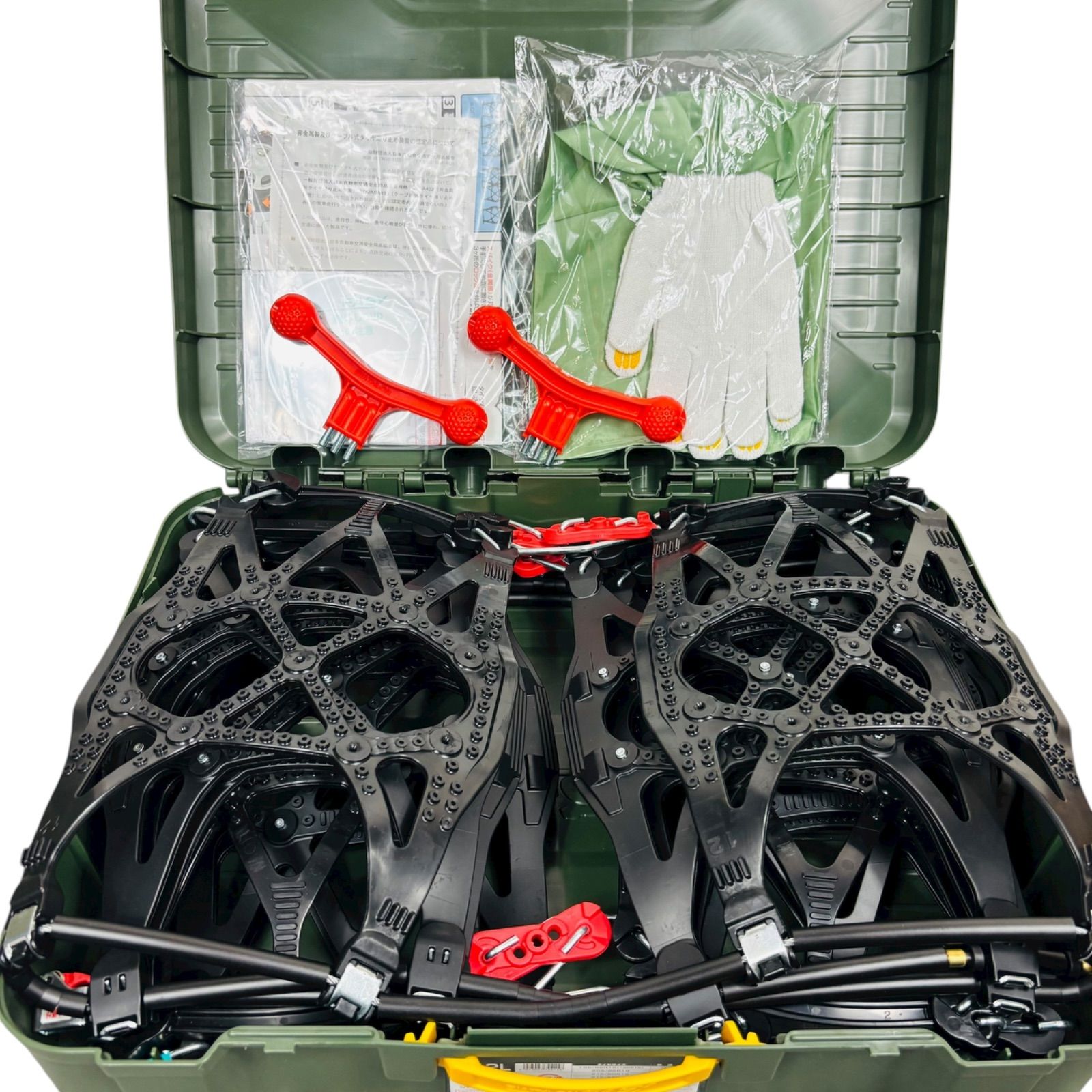 カーメイト バイアスロン クイックイージー QE12L 非金属タイヤチェーン CARMATE BIATHLON QUICKEASY タイヤチェーン