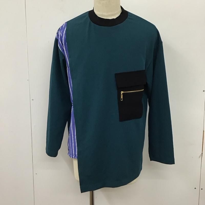 CULLNI クルニ Tシャツ 長袖 20-SS-049 アシンメトリースリットロンT