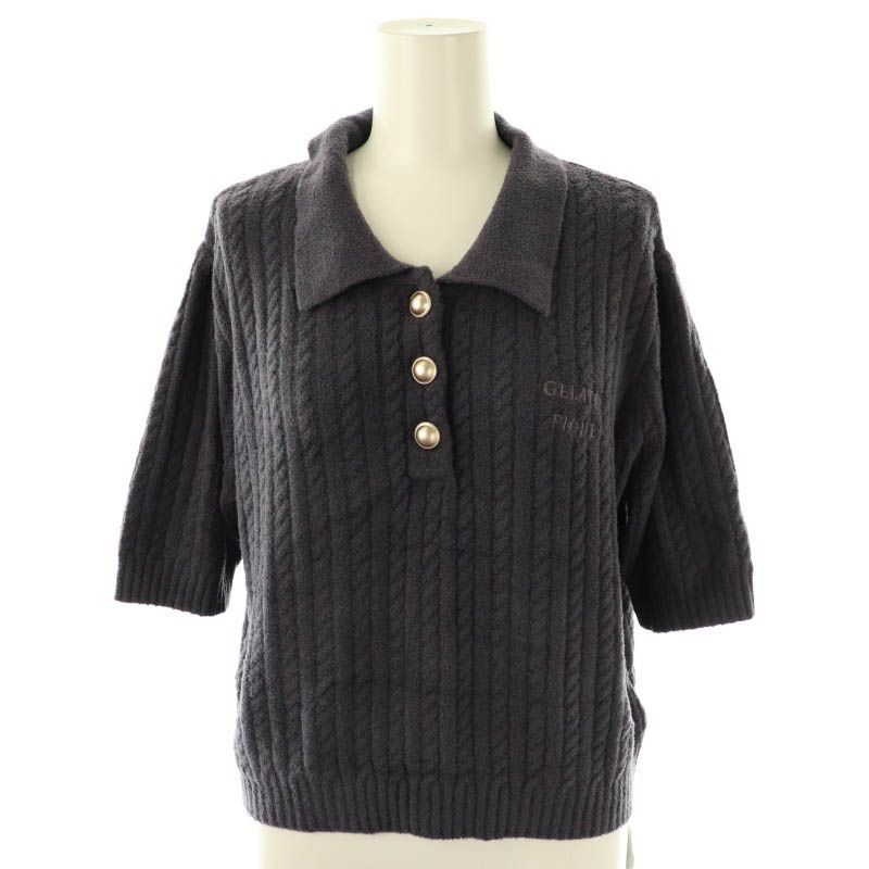 ☆ジェラートピケ☆ルームウェア 長袖・長ズボン上下セット♪タグ付き ジェラートピケ gelato pique 24AW スムーズィーアランプル