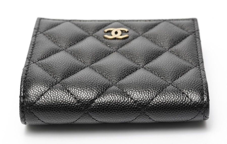 シャネル / CHANEL マトラッセ クラシック スモール ウォレット / 二  