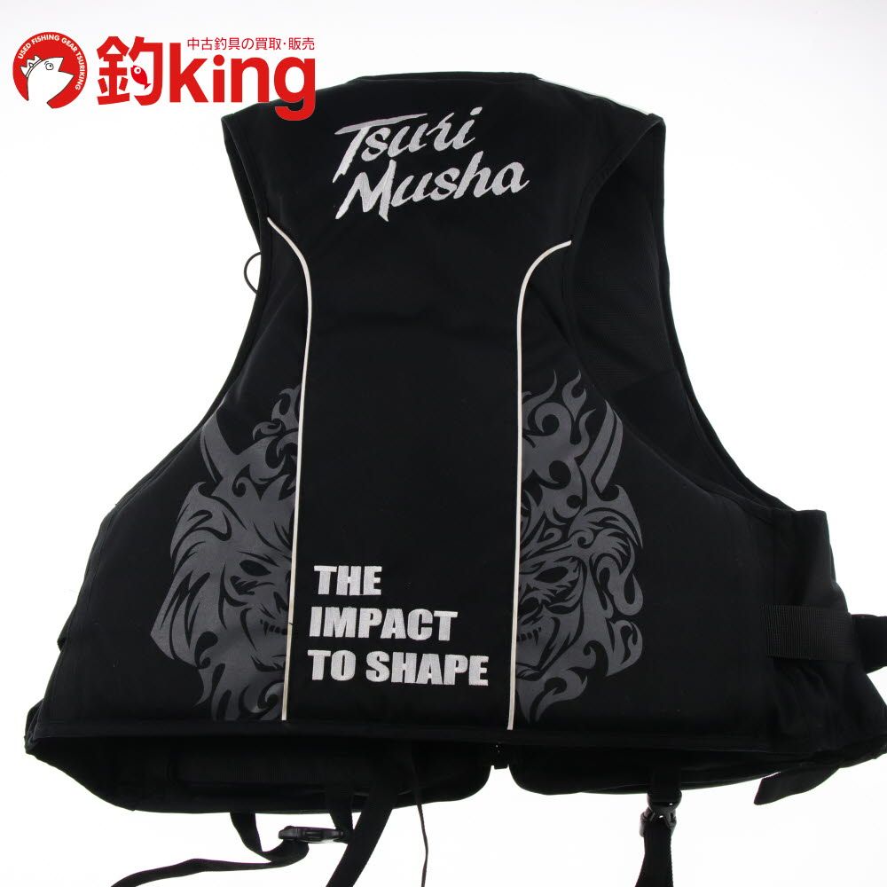 釣武者 Mushaフェイス コーデュラフローティングベスト C-TK