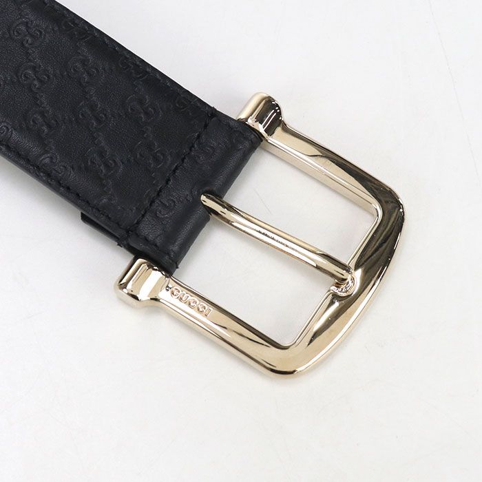 GUCCI グッチ マイクログッチシマ 281548 ベルト レザー メンズ