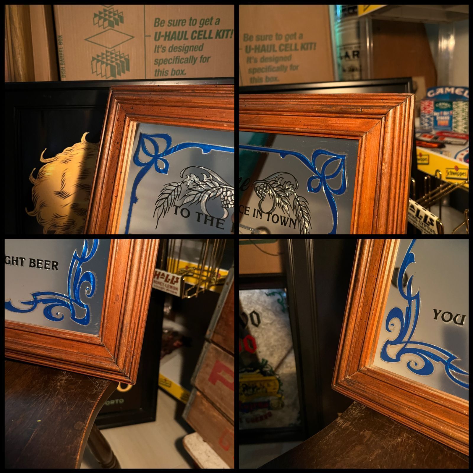 希少レトロヴィンテージLite ビール ライトボックス 希少ヴィンテージ