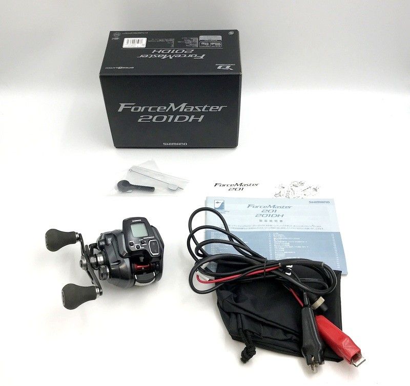 新品・未使用　フォースマスター　201 ForceMaster201 SHIMANO ForceMaster 201 電動リール - メルカリ