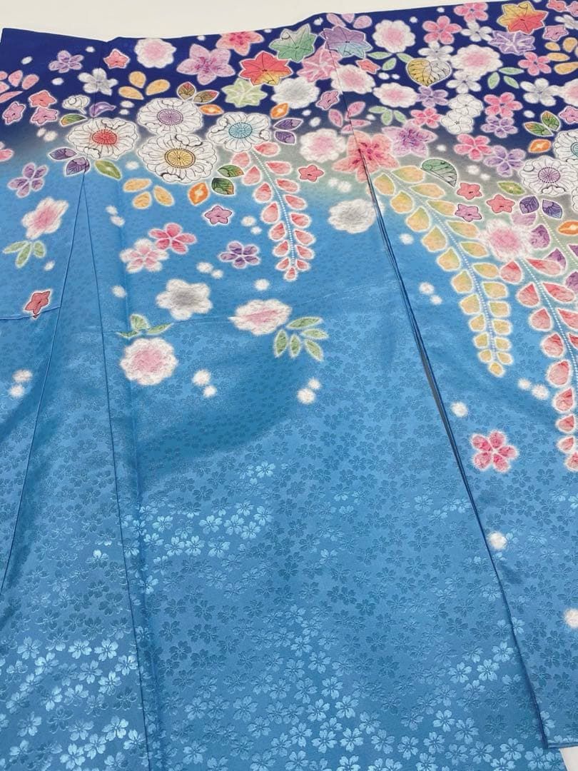 振袖 豪華 京友禅 金駒 金彩 鳳凰 紋意匠 振布付 身丈169cm 撥水加工済