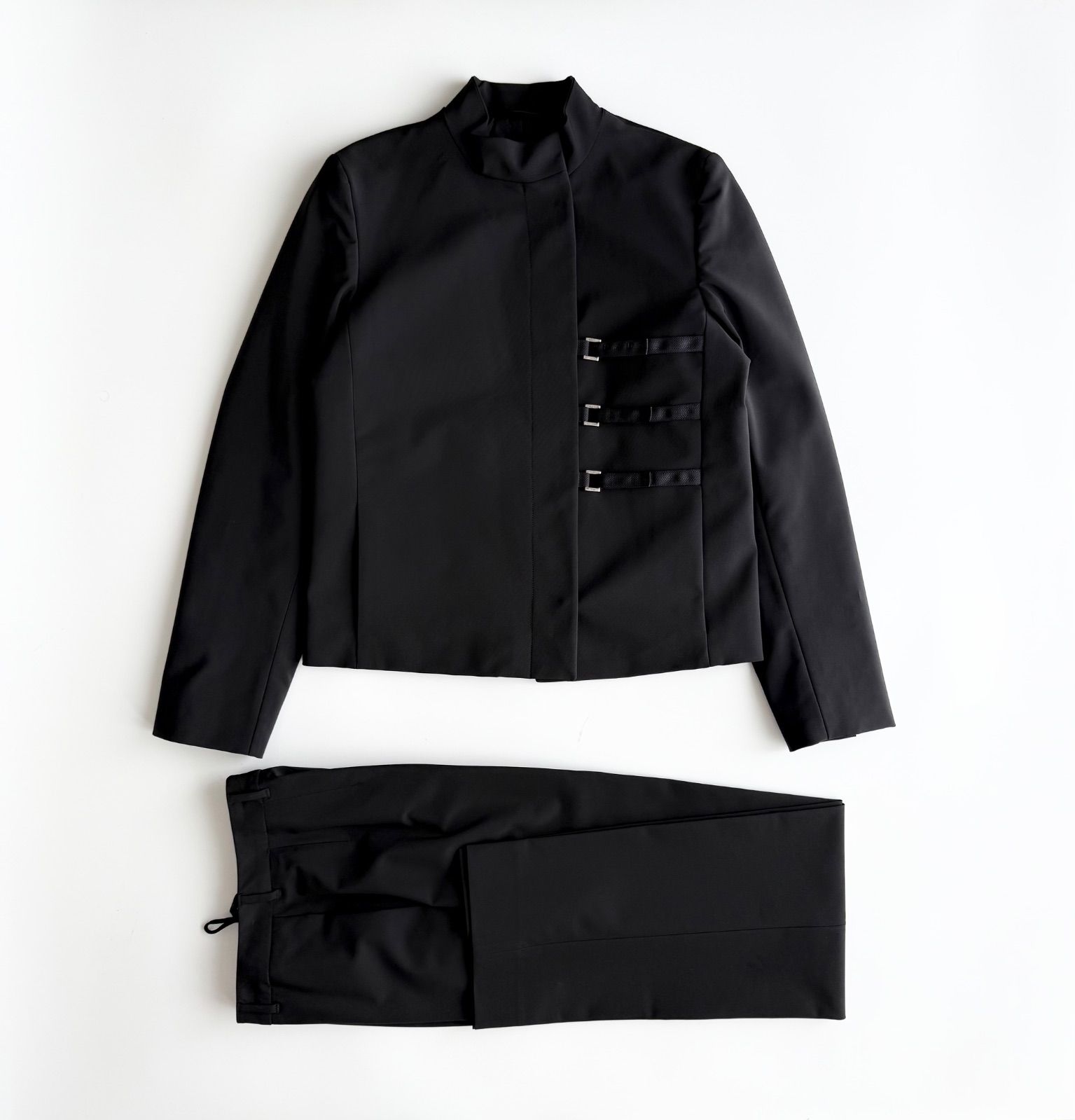 FW1999 Prada Belted jacket setup プラダ archive アーカイブ 1999年