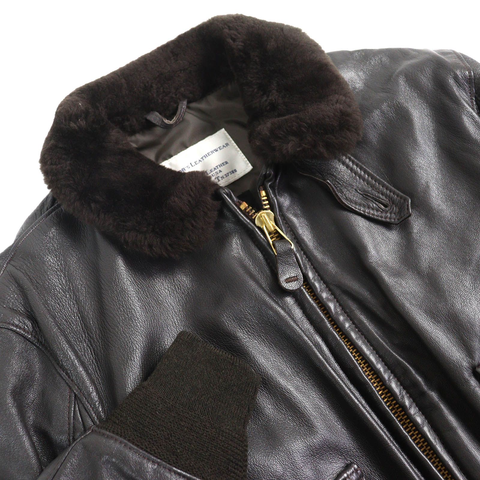 美品△Taylors Leatherwear テイラーズレザーウェア G-1 ゴート 美品△Taylors Leatherwear テイラーズレザーウェア G-1 ゴート
