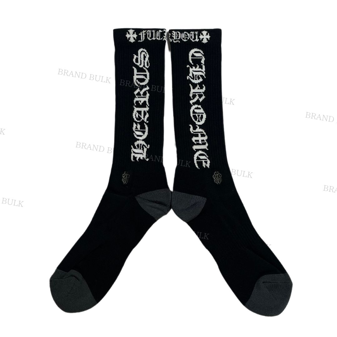 【新品未使用】Chrome Hearts ダガー ソックス Black Mサイズ 新品】 Chrome Hearts ダガー ソックス ブラック 3足セット