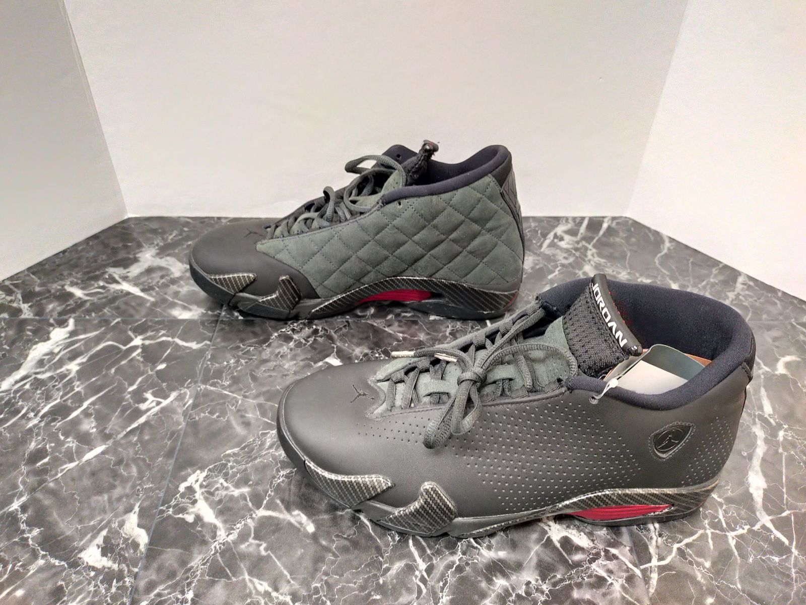 【未使用級】NIKE AIR JORDAN 14 FERRARI 28cm 77. Nike Air Jordan 14 Retro SE スニーカー 28cm Black Ferrari 未