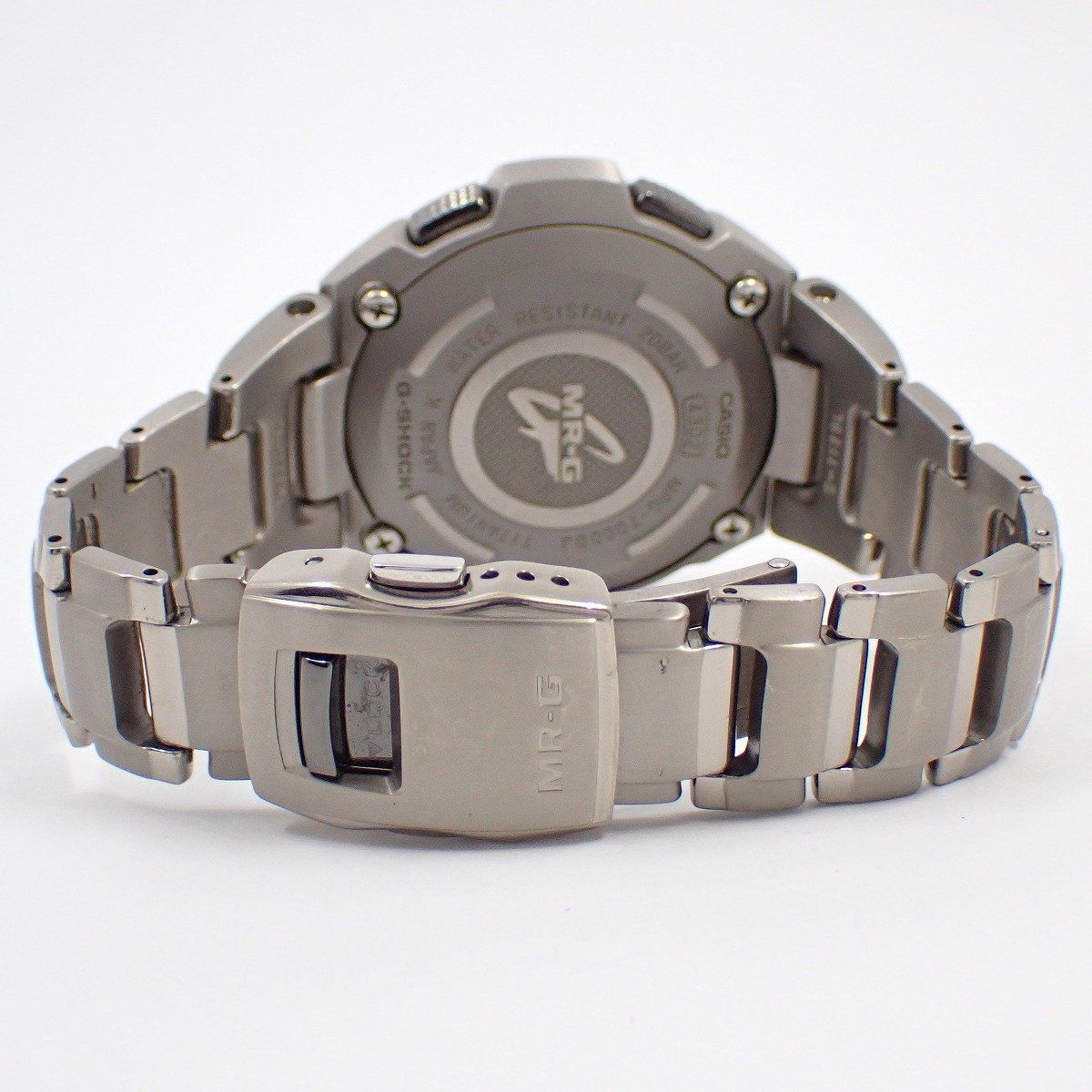 カシオ G-SHOCK MR-G ソーラー電波 アナデジモデル メンズ 腕時計