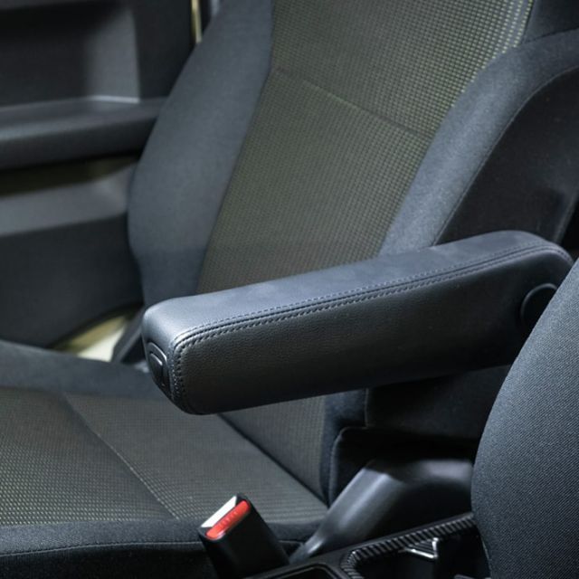 【BIG DIPPER】エクストラアームレスト 12段階角度調整可能 ブラックレザー《運転席用≫ SUZUKI ジムニー ・ ジムニーシエラ JB64W / JB74W