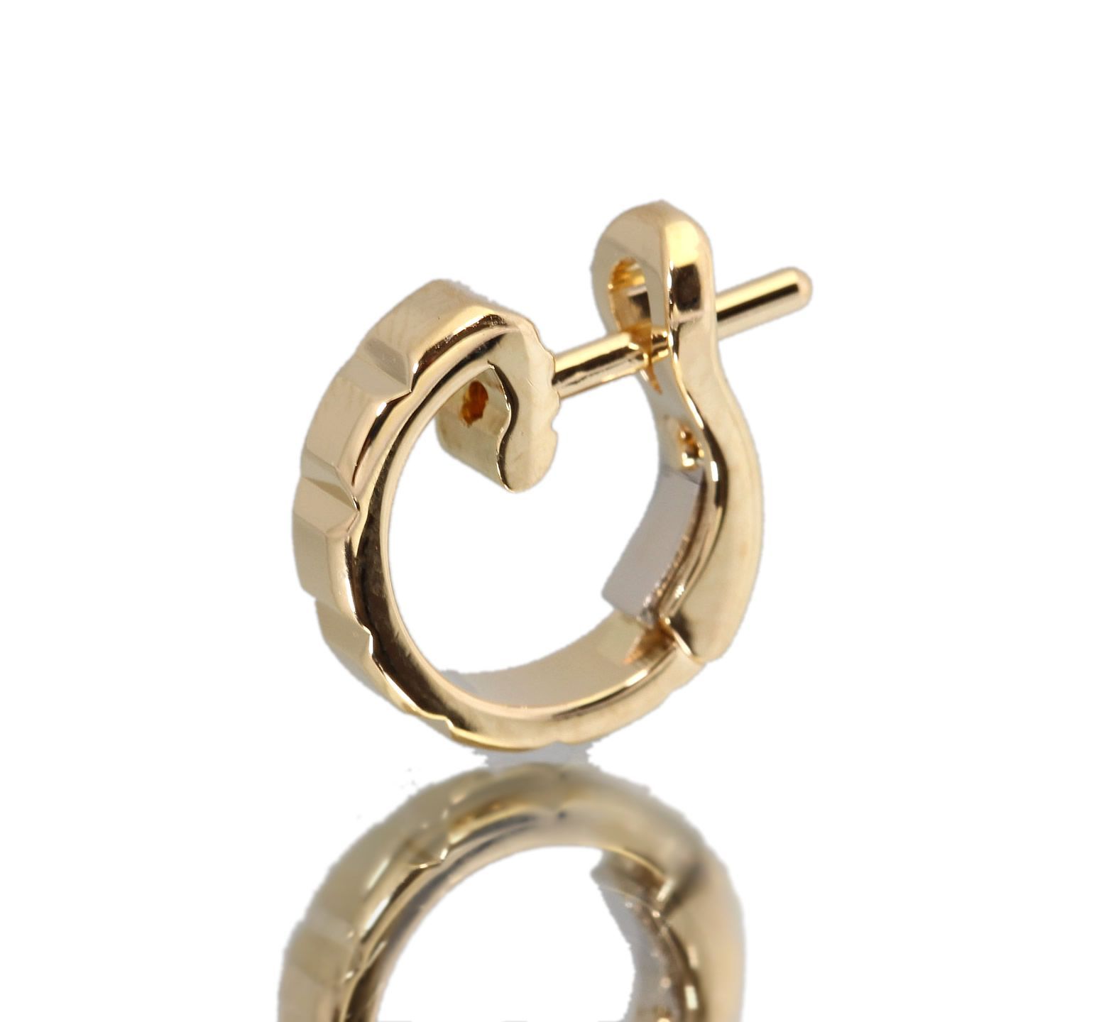 美品 ブシュロン BOUCHERON キャトル クル ド パリ ピアス750YG 美品 ブシュロン BOUCHERON キャトル クル ド パリ シングル