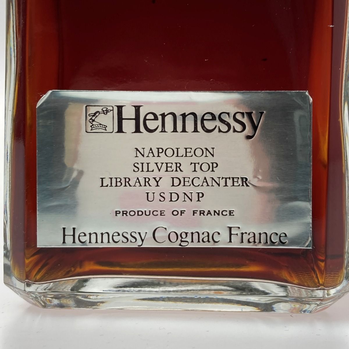 Hennessy ヘネシー シルバートップ ナポレオン ブック型ケース