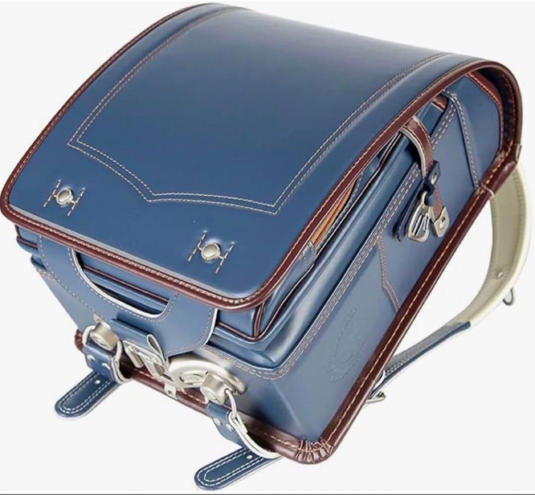 【新品】ランドセル ブルー 青 軽い 丈夫 自動ロック クラリーノ