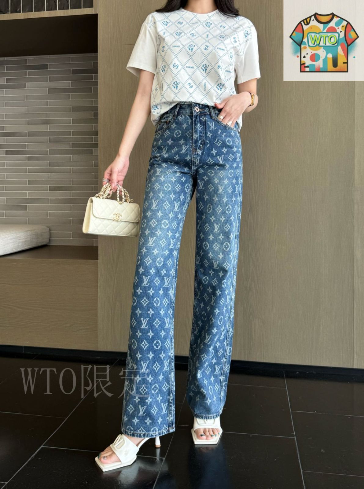 ★とっても爽やか【 CHANEL 】トップ 47/フォーティーセブン」TOKYO HOT RAMEN CLEAN UP MF White