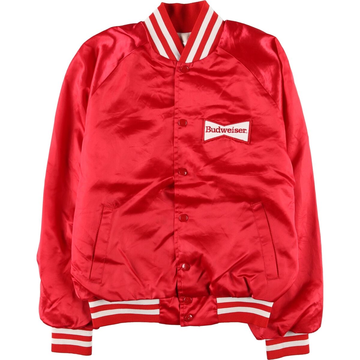 古着 BUDWEISER バドワイザー バックプリント スタジャン アワード 