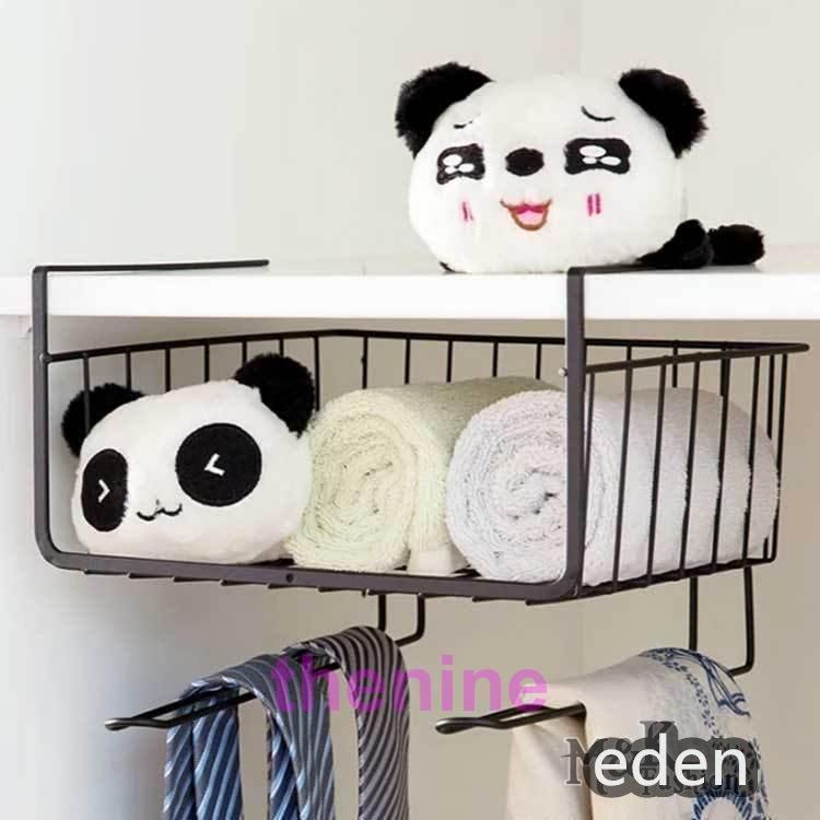 ラック 吊り戸棚 戸棚下 棚下 吊り下げ 収納ラック ケース 小物入れ ボックス 洗面室 台所 キッチン 戸棚下 布巾 タオル 服 ポリ袋 ティッシュ