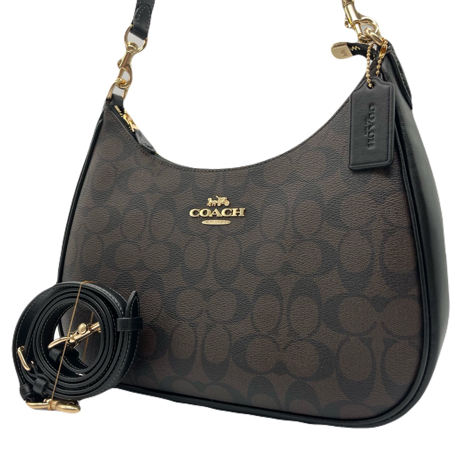新品未使用<!-利用不可文字-!>COACH コーチ ハンドバッグ ショルダー 