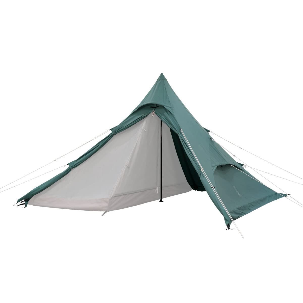 ブルー_TCポリコットン_単品 DOD ディーオーディー ワンポールテントRX M TC 1~4人用 スカート付き TCフライ T3-949-BL ブルー 約 W300×D300×H210cm